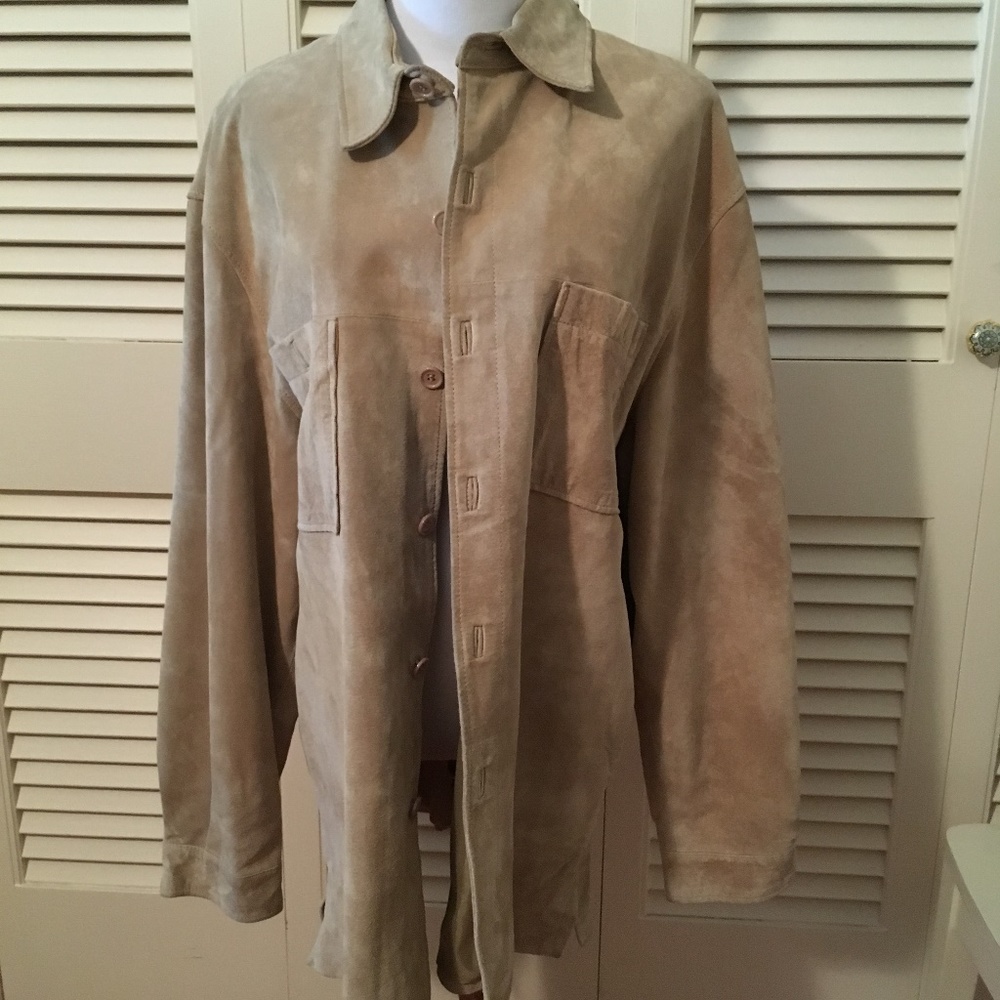 Mens suede jacket